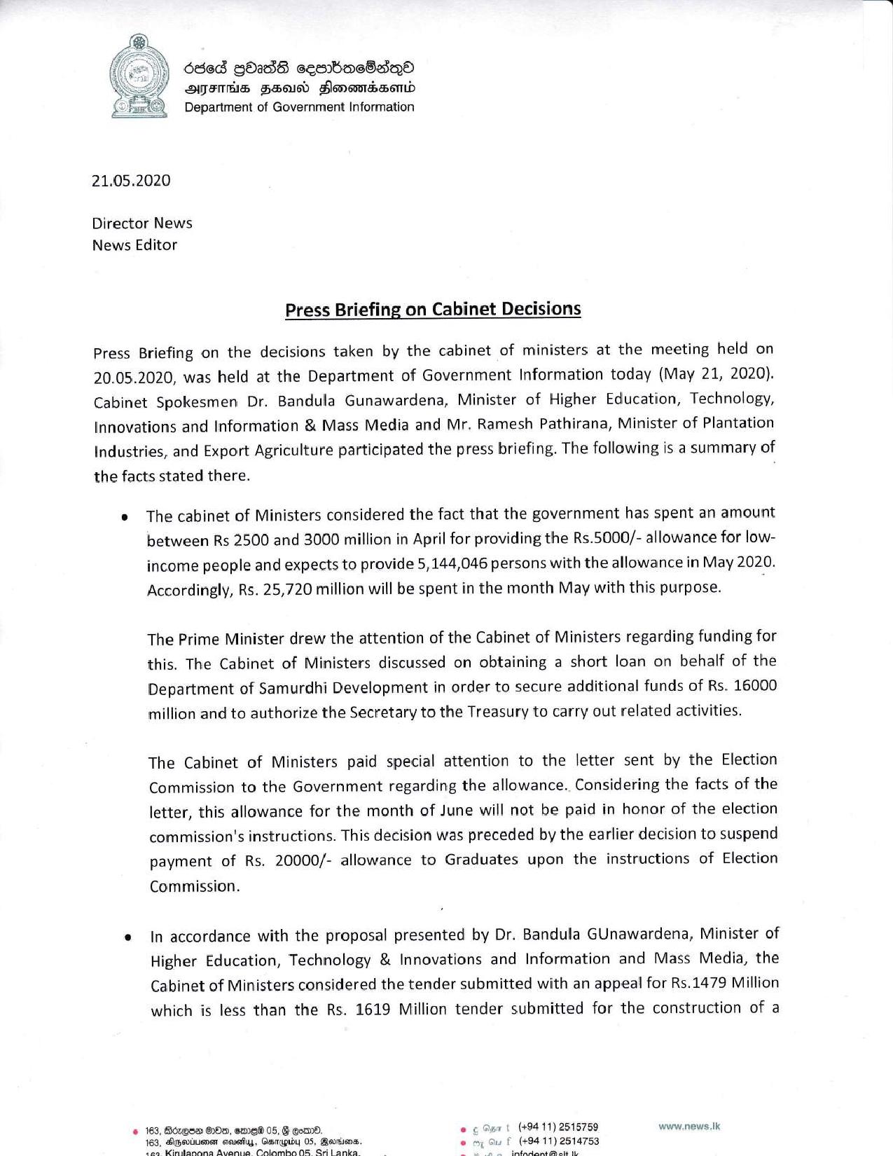 Cabinet Decisions 20.05.2020English compressed page 001