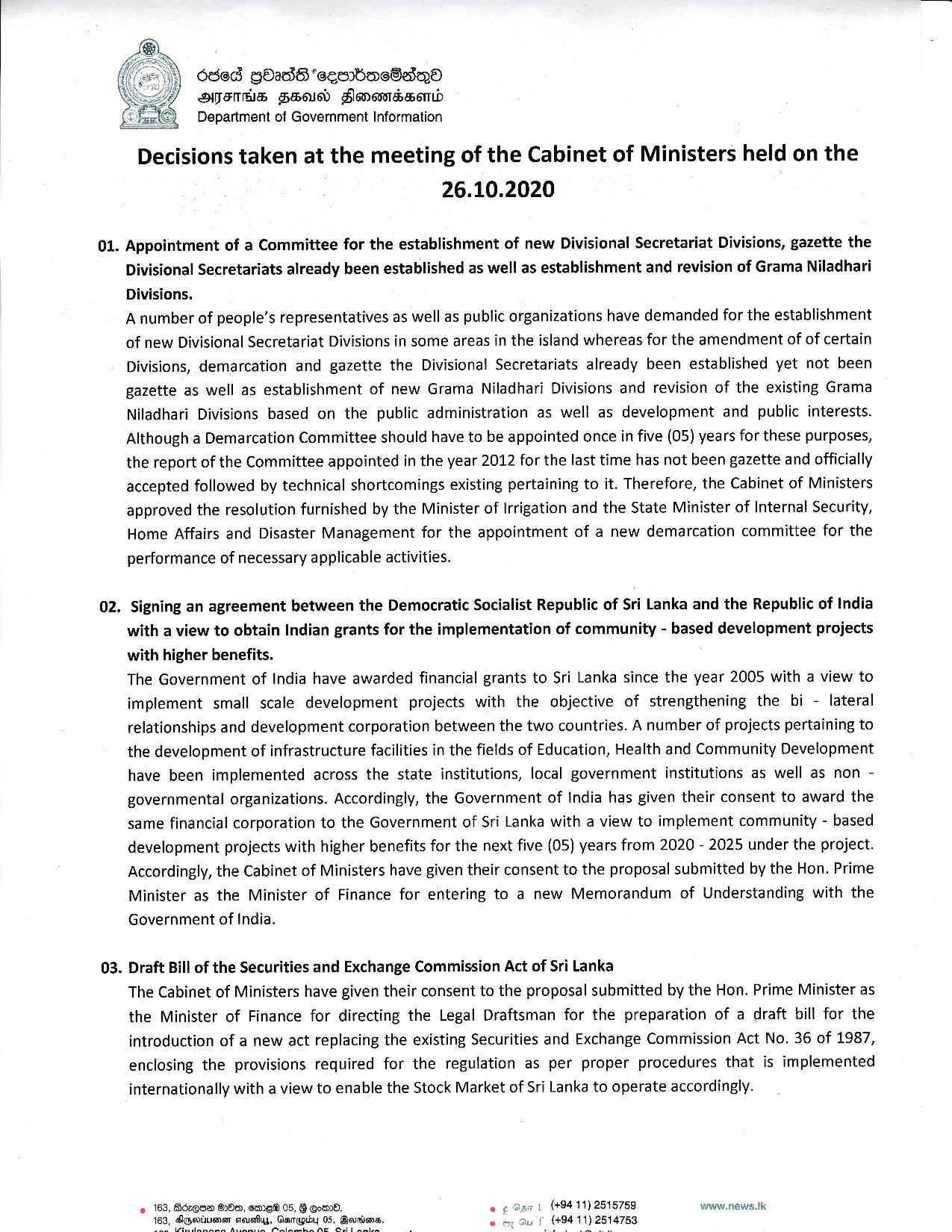 Cabinet decision on 26.10.2020 English 1 page 001