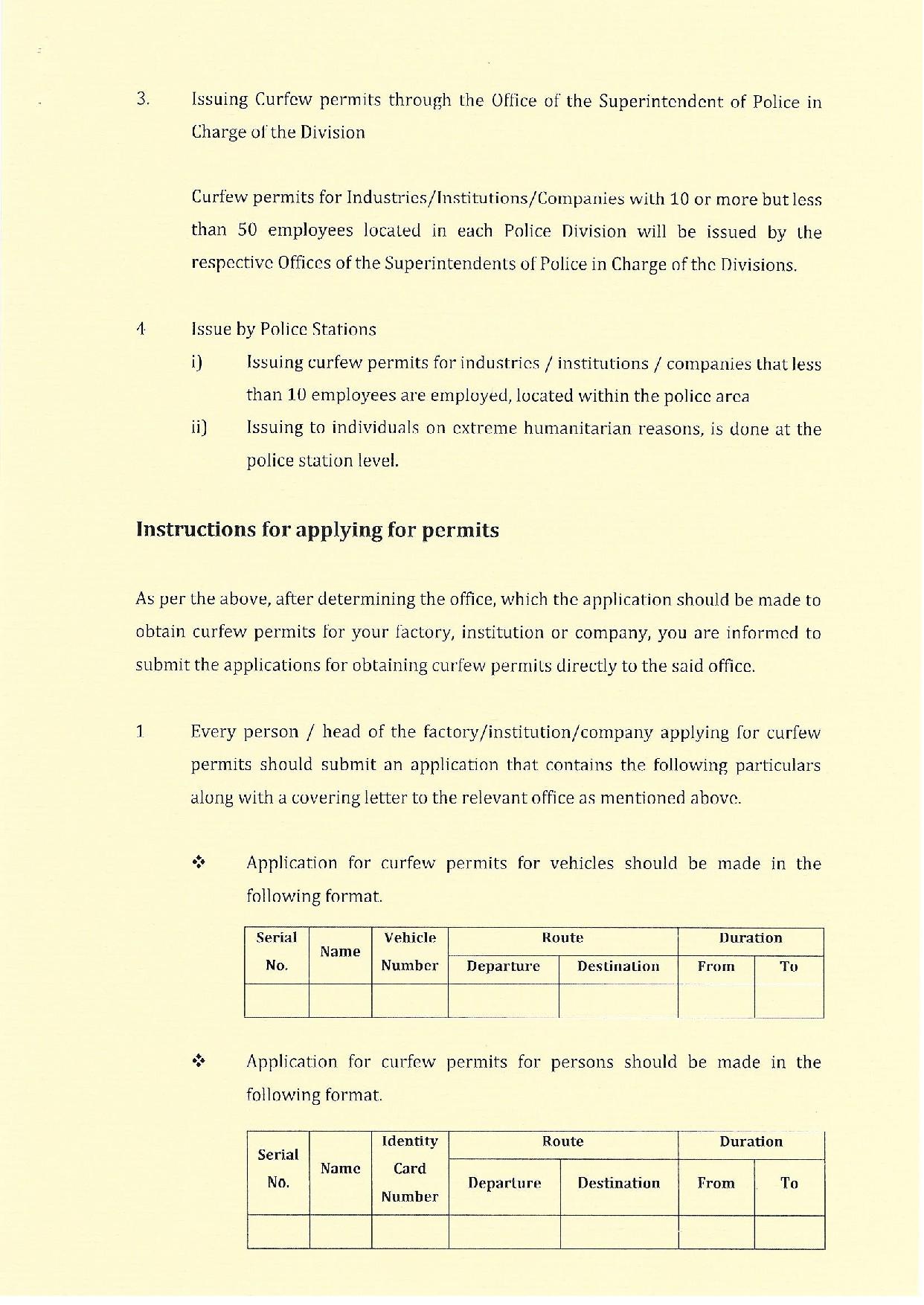 Streamlining The issuing of curfew permits English page 002