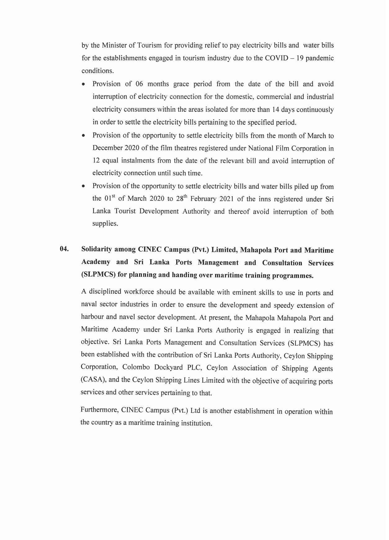 Cabinet Decision on 18.01.2021 English page 002