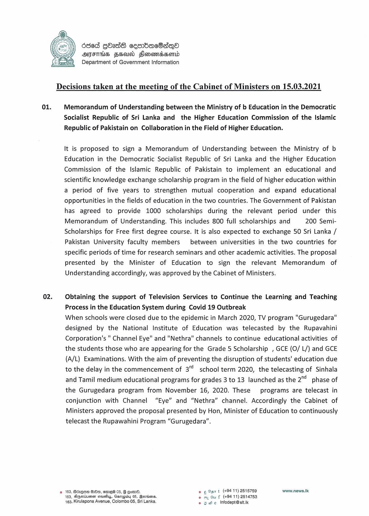 Cabinet Decision on 15.03.2021 English page 001