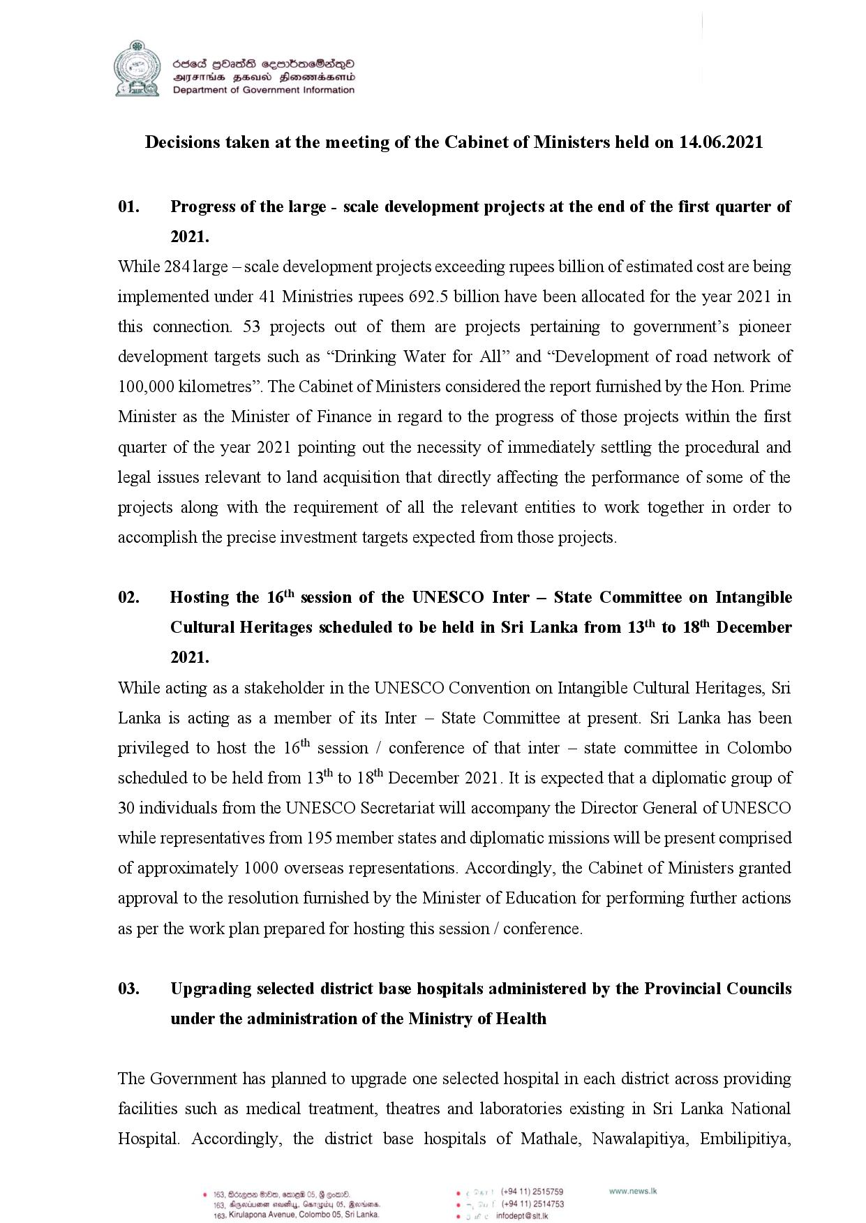 Cabinet Decisions 14.06.2021 English page 001