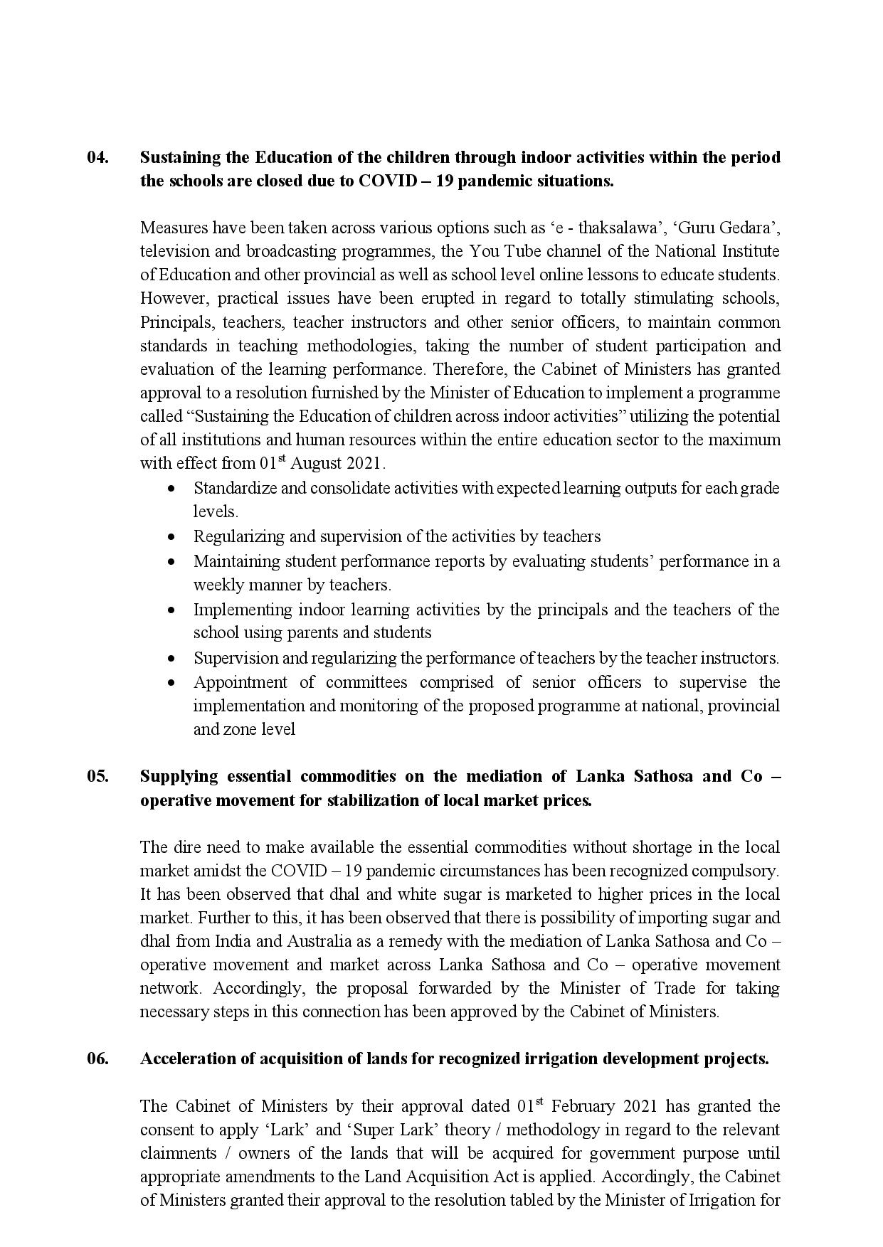 Cabinet Decisions on 05.07.2021 English page 002
