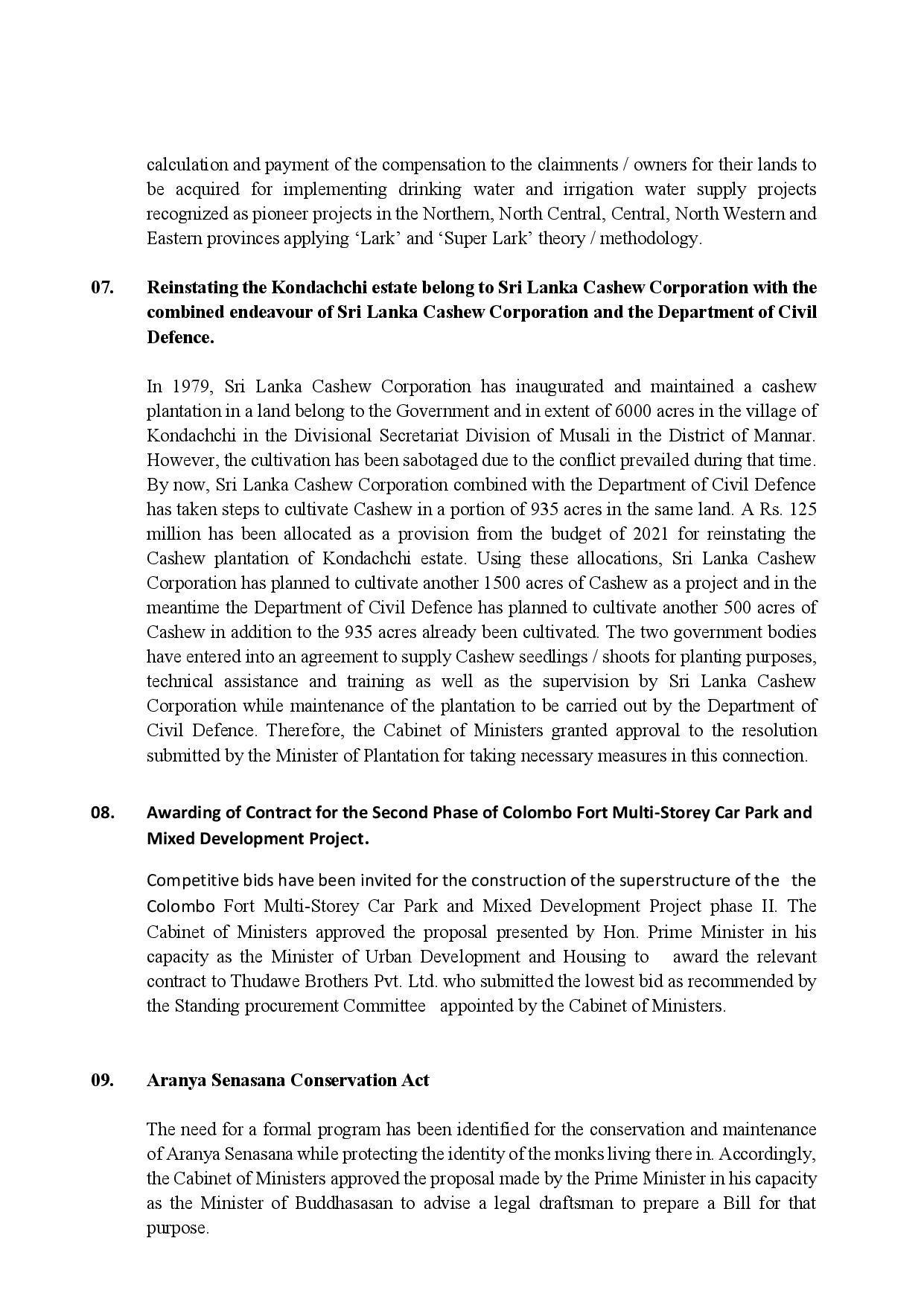 Cabinet Decisions on 05.07.2021 English page 003