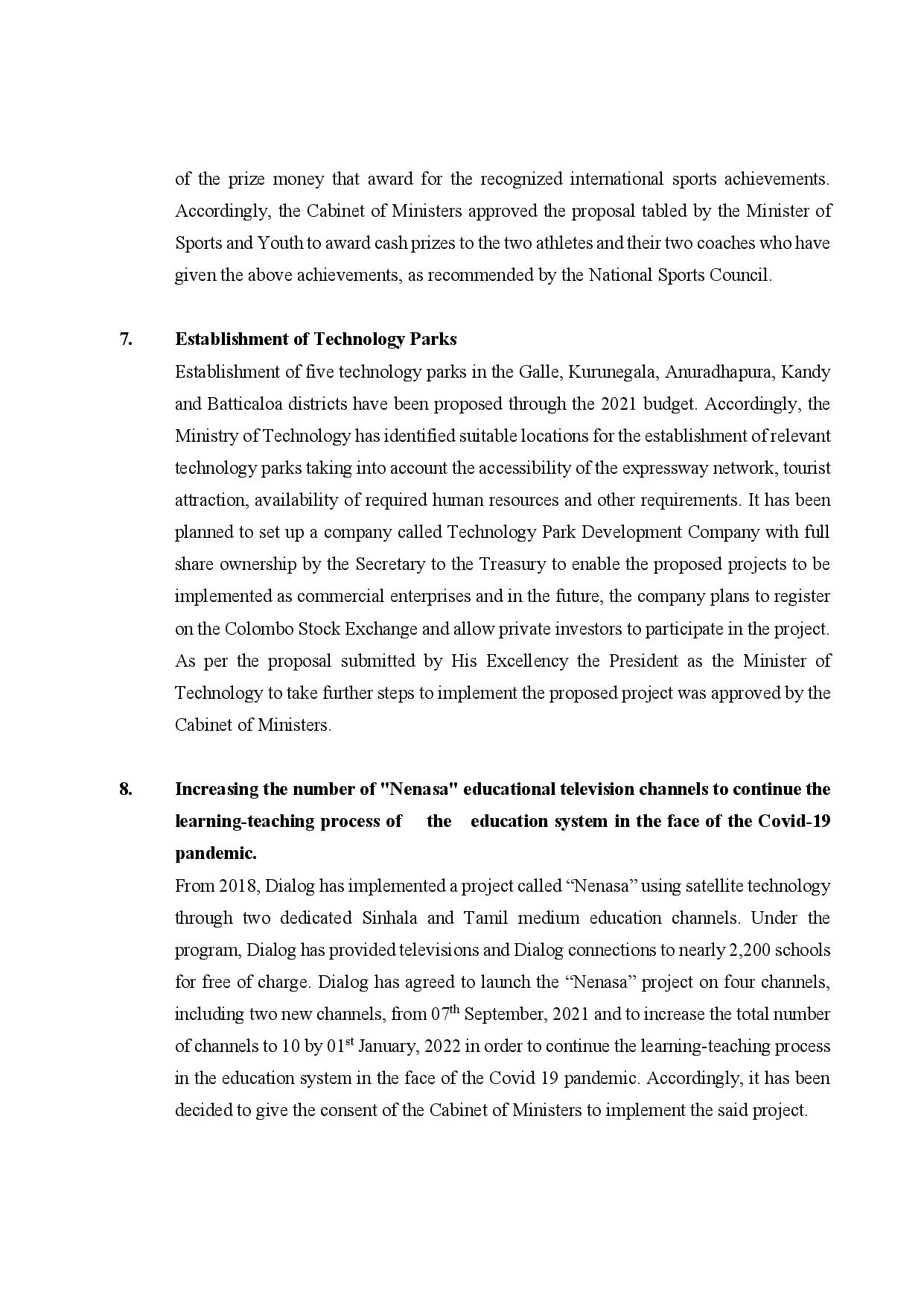 Cabinet Decisions on 06.09.2021 English page 004