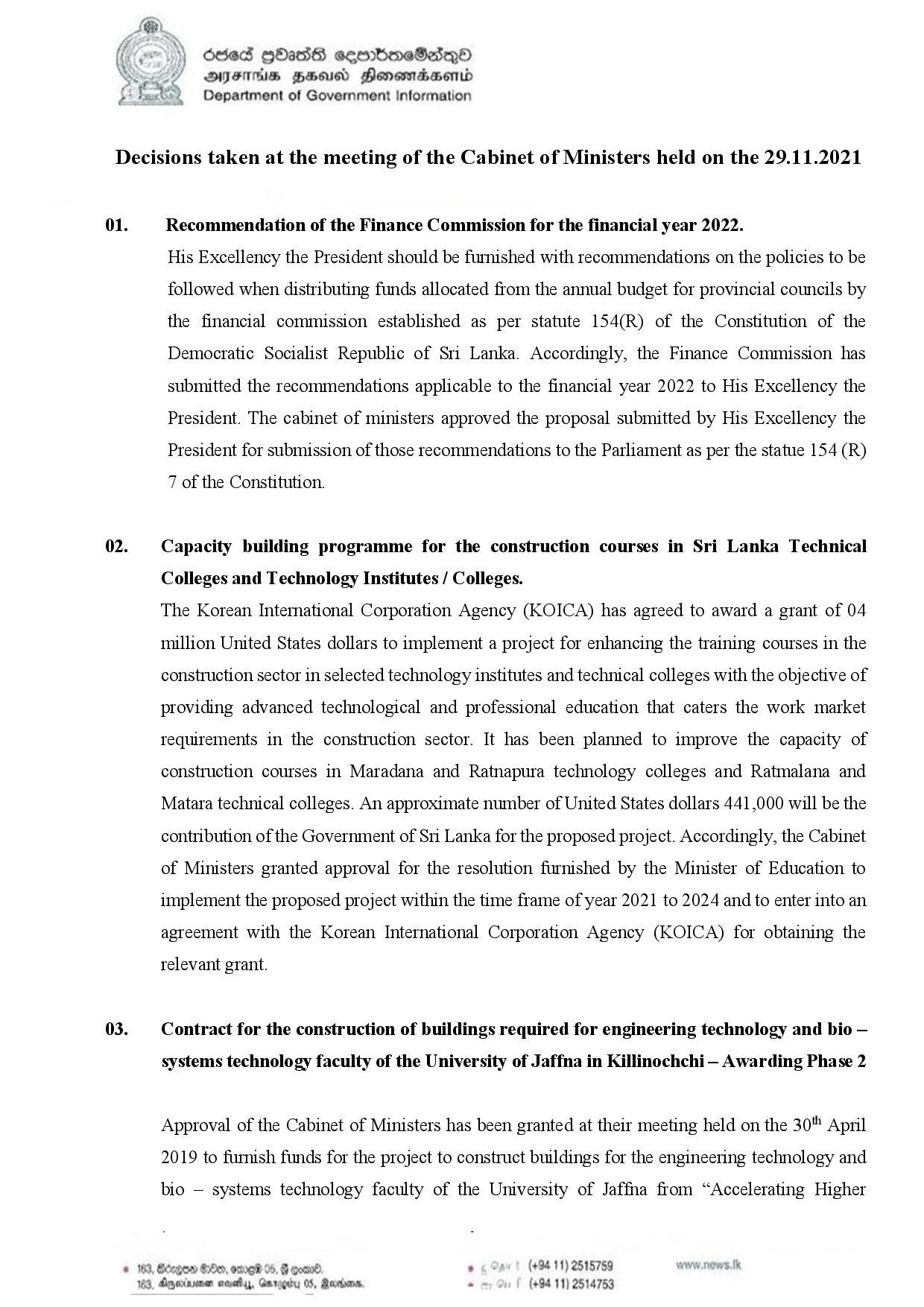 Cabinet Decision on 29.11.2021 English page 001