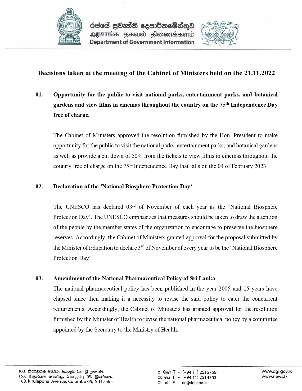Cabinet Decision on 21.11.2022 English page 0001