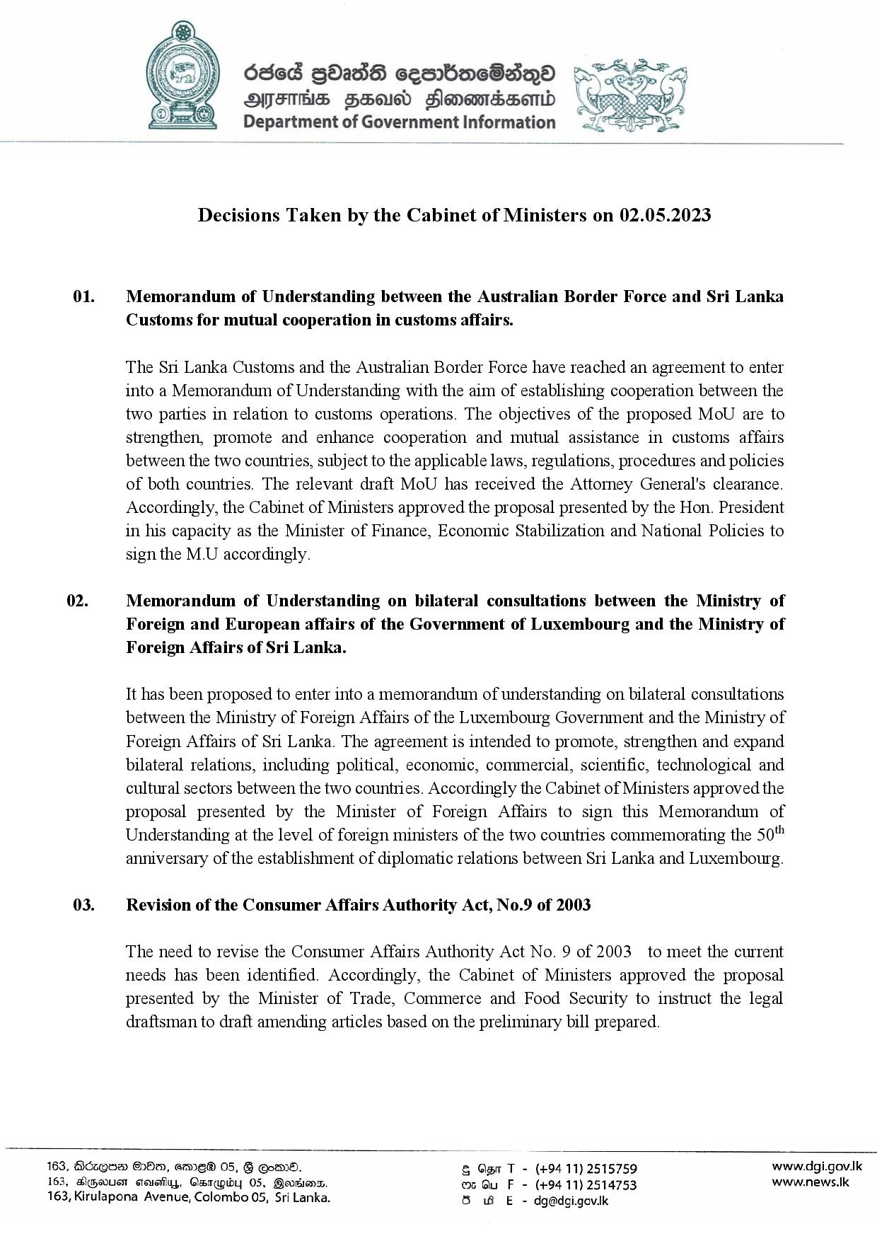 Cabinet Decision on 02.05.2023 English page 001