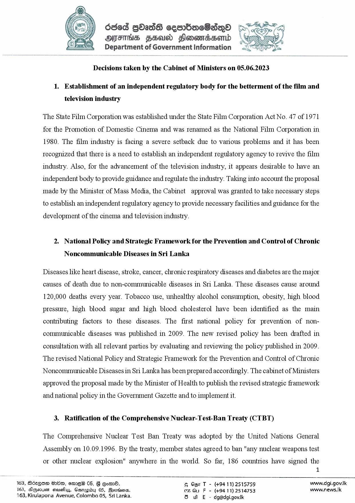 Cabinet Decisions on 05.06.2023 English page 001