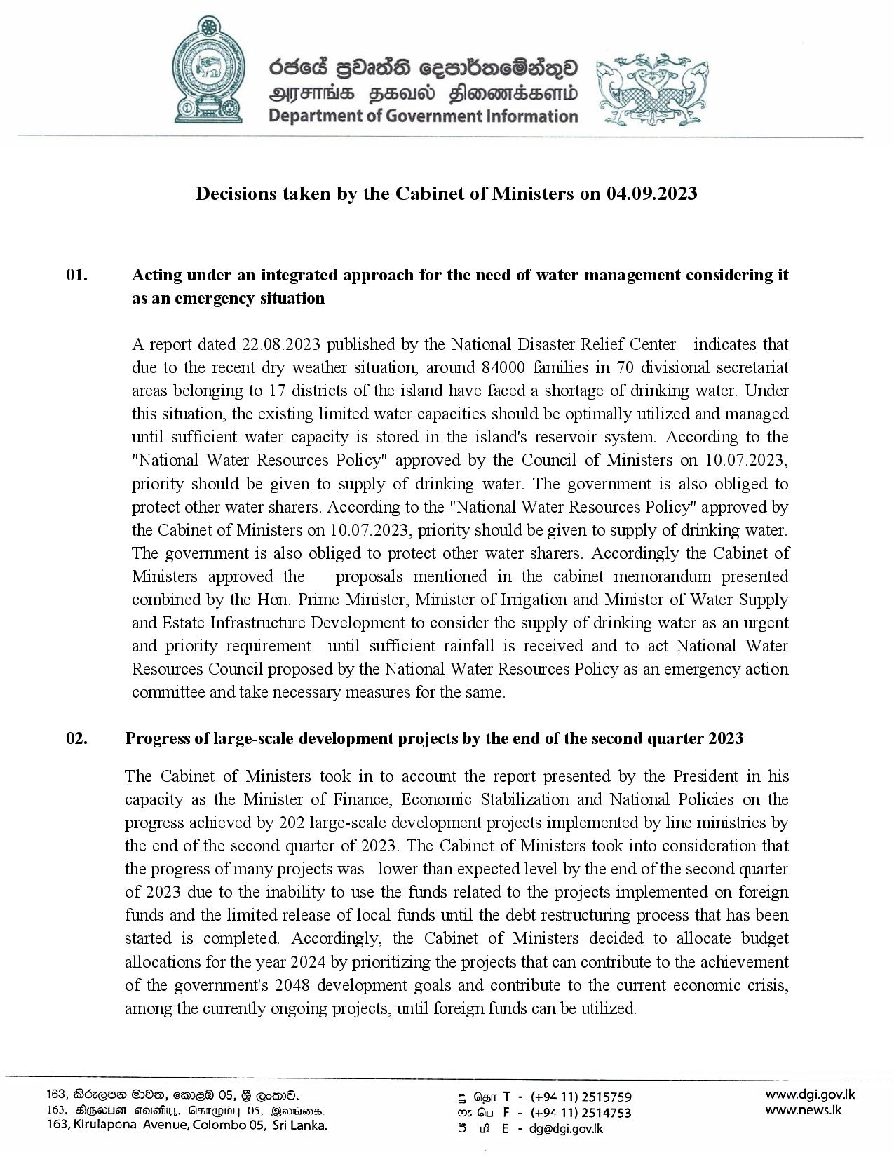 Cabinet Decision on 04.09.2023 English page 001