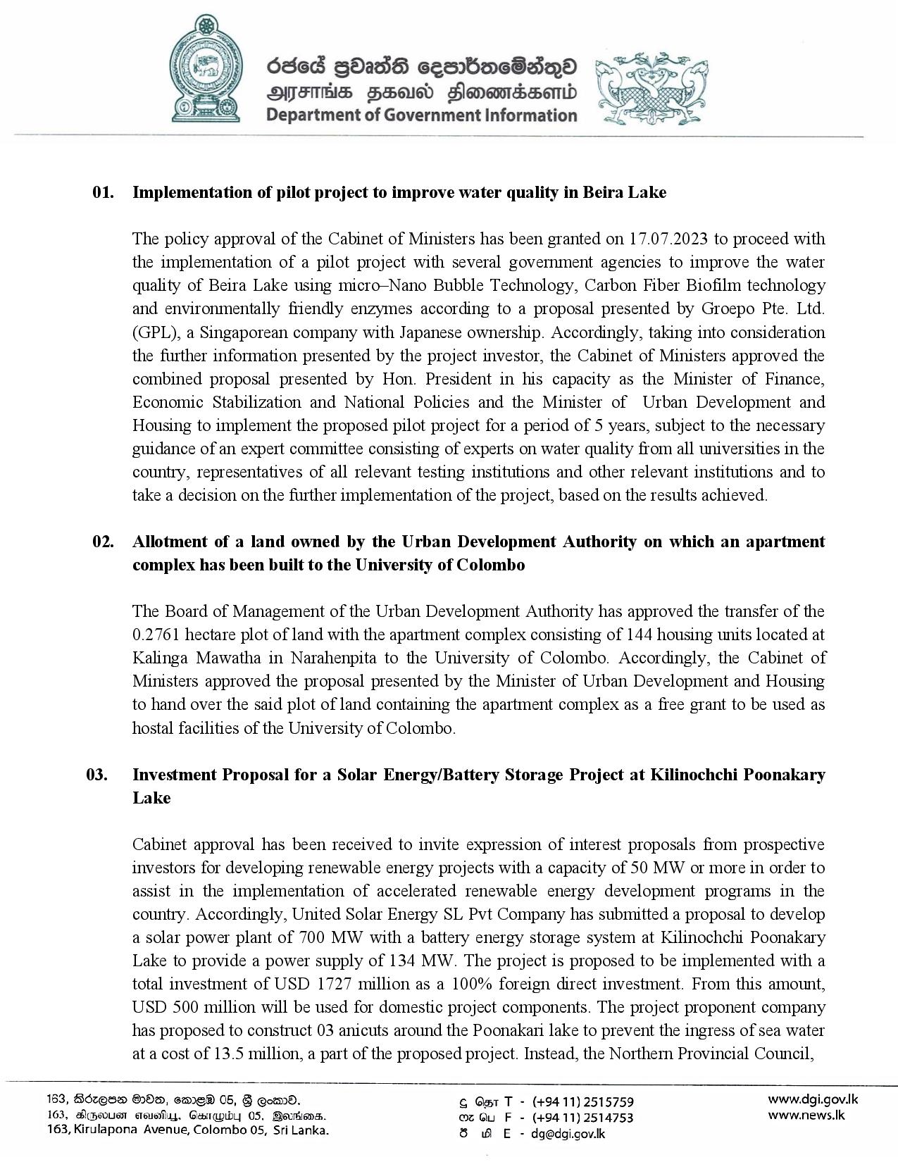 Cabinet Decision on 11.09.2023 English page 001