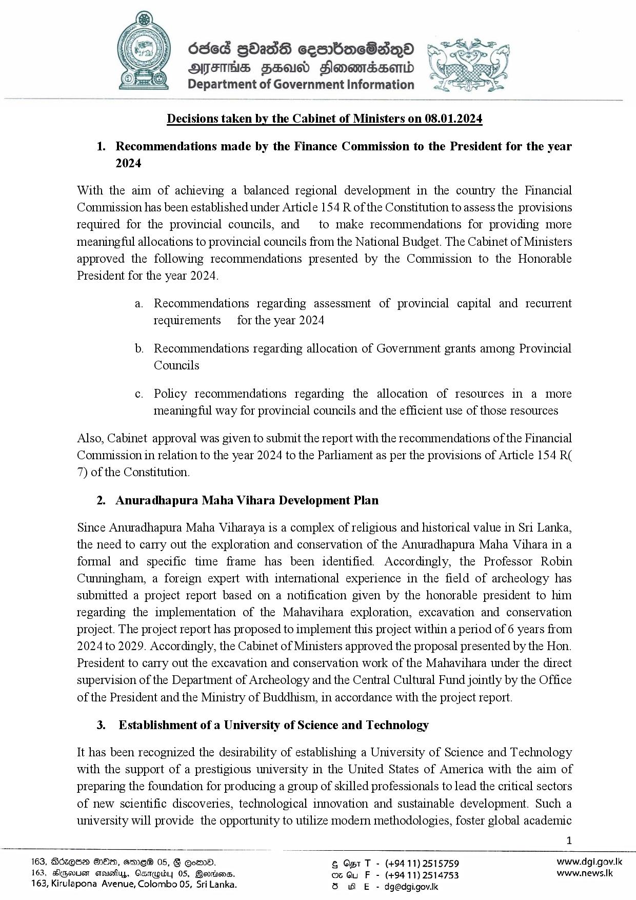 Cabinet Decisions on 08.01.2024 Eng page 001