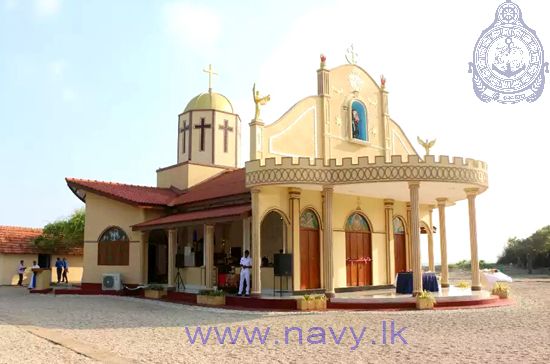 Navy hands over newly constructed St. Anthonys Church