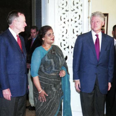 2005 Bush Clinton Sl Visit 0022