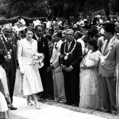 Queen Sl Visit 1954 19 E